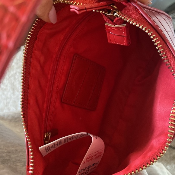 BRAND NEW Missguided red croc shoulder bag - Picture 5 of 5